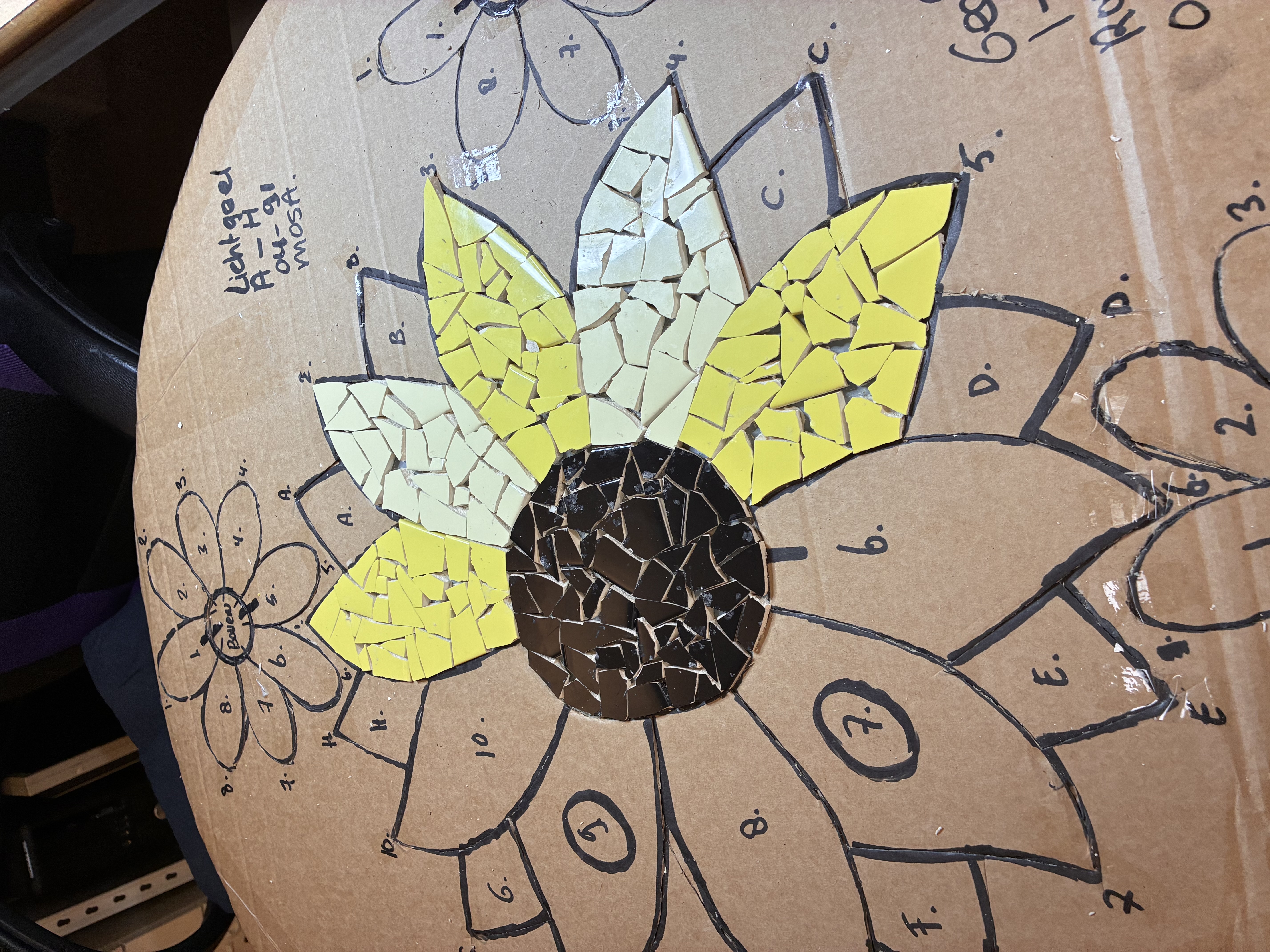 Foto 59 bij artikel "Daar is die dan, het project: De Mozaiektafel!".