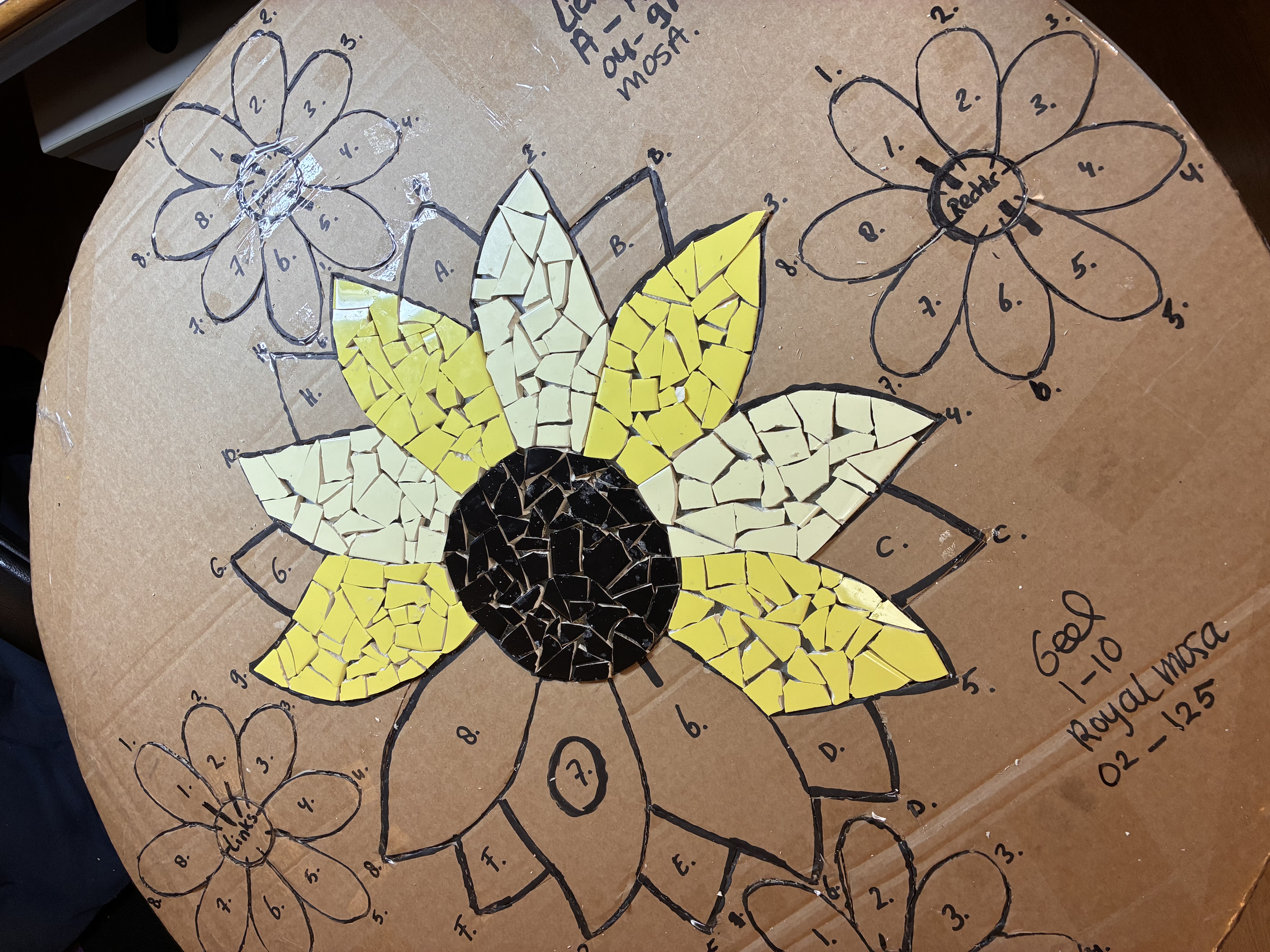 Foto 61 bij artikel "Daar is die dan, het project: De Mozaiektafel!".