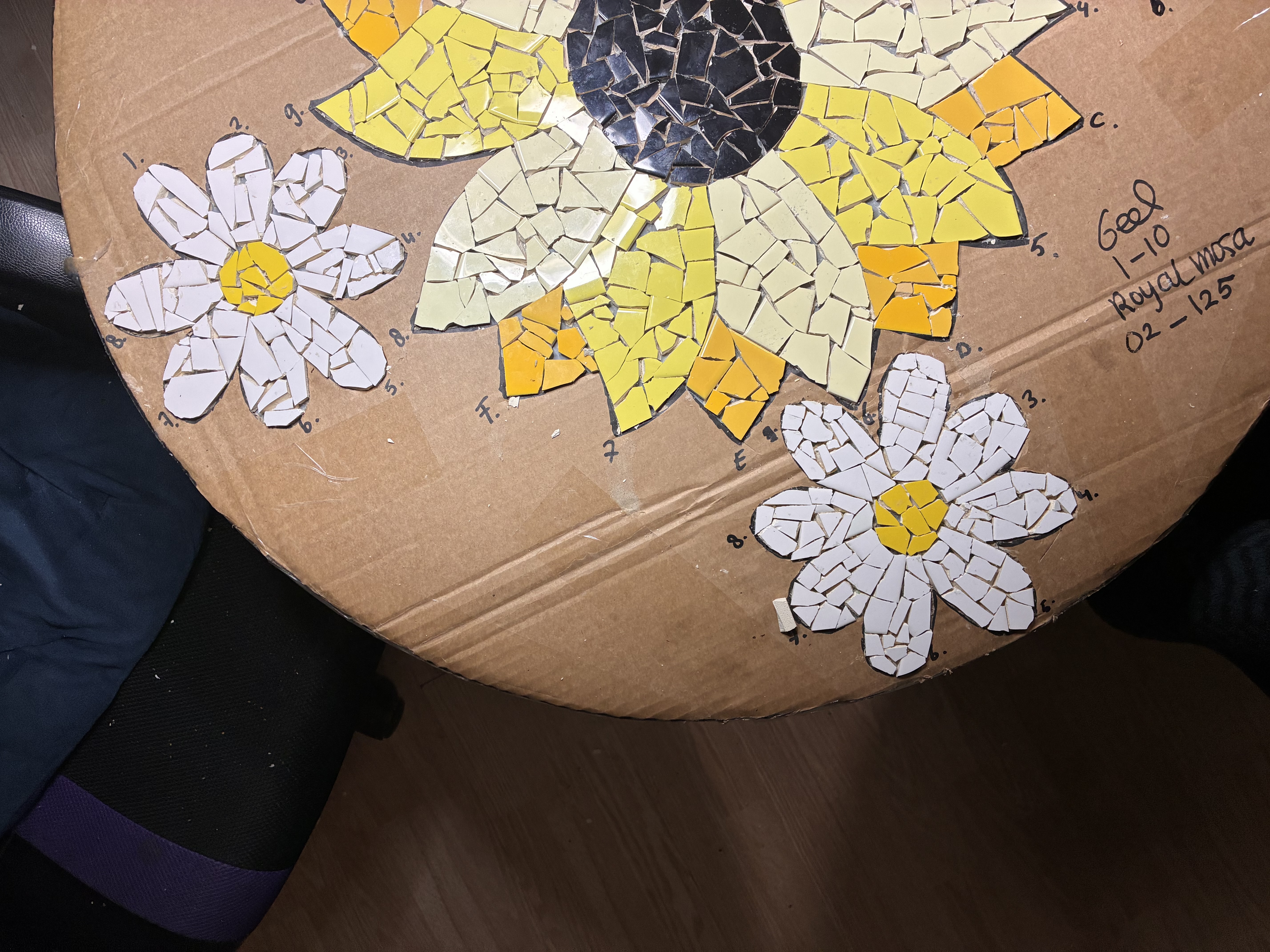 Foto 32 bij artikel "Daar is die dan, het project: De Mozaiektafel!".