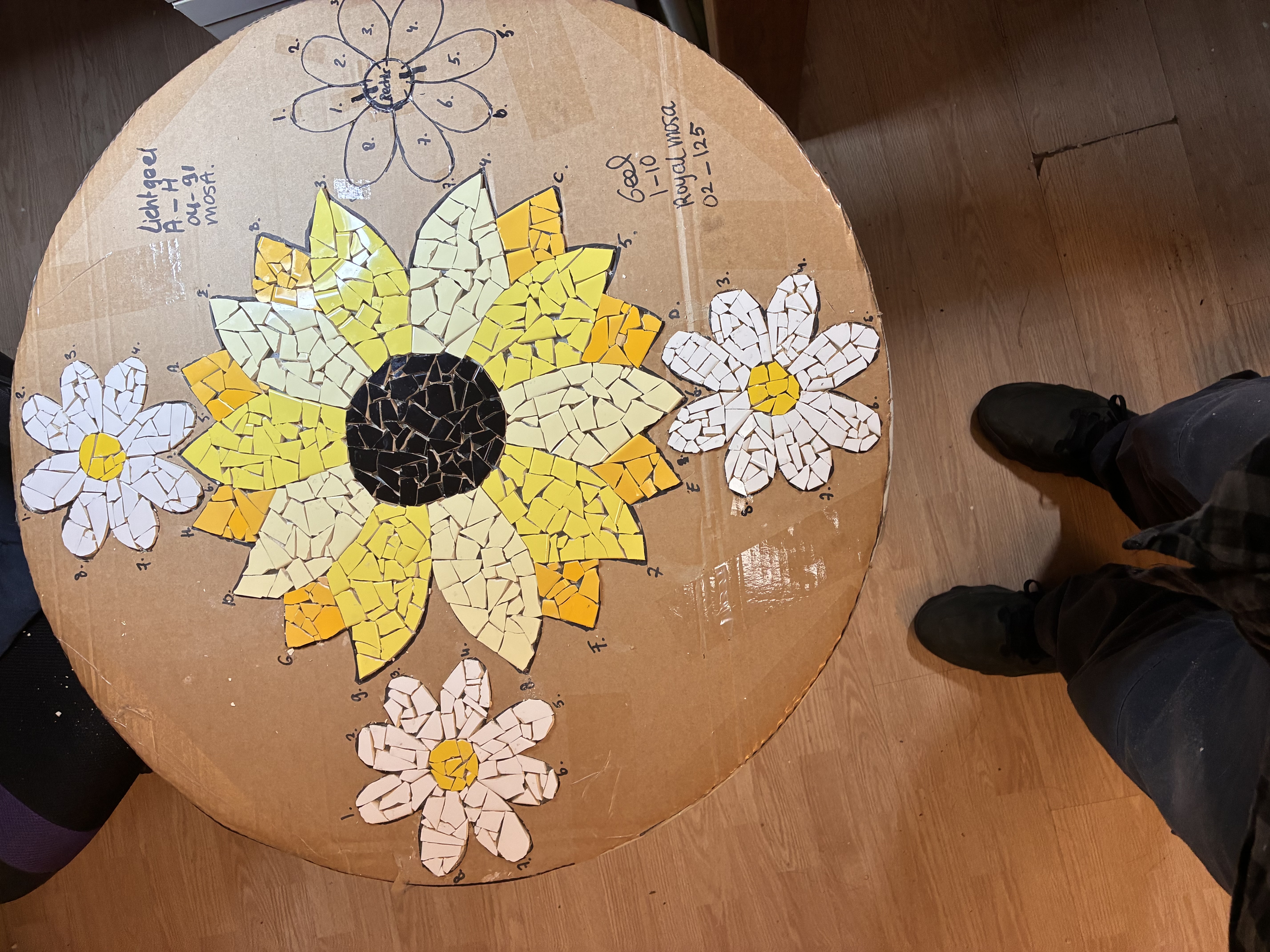 Foto 30 bij artikel "Daar is die dan, het project: De Mozaiektafel!".