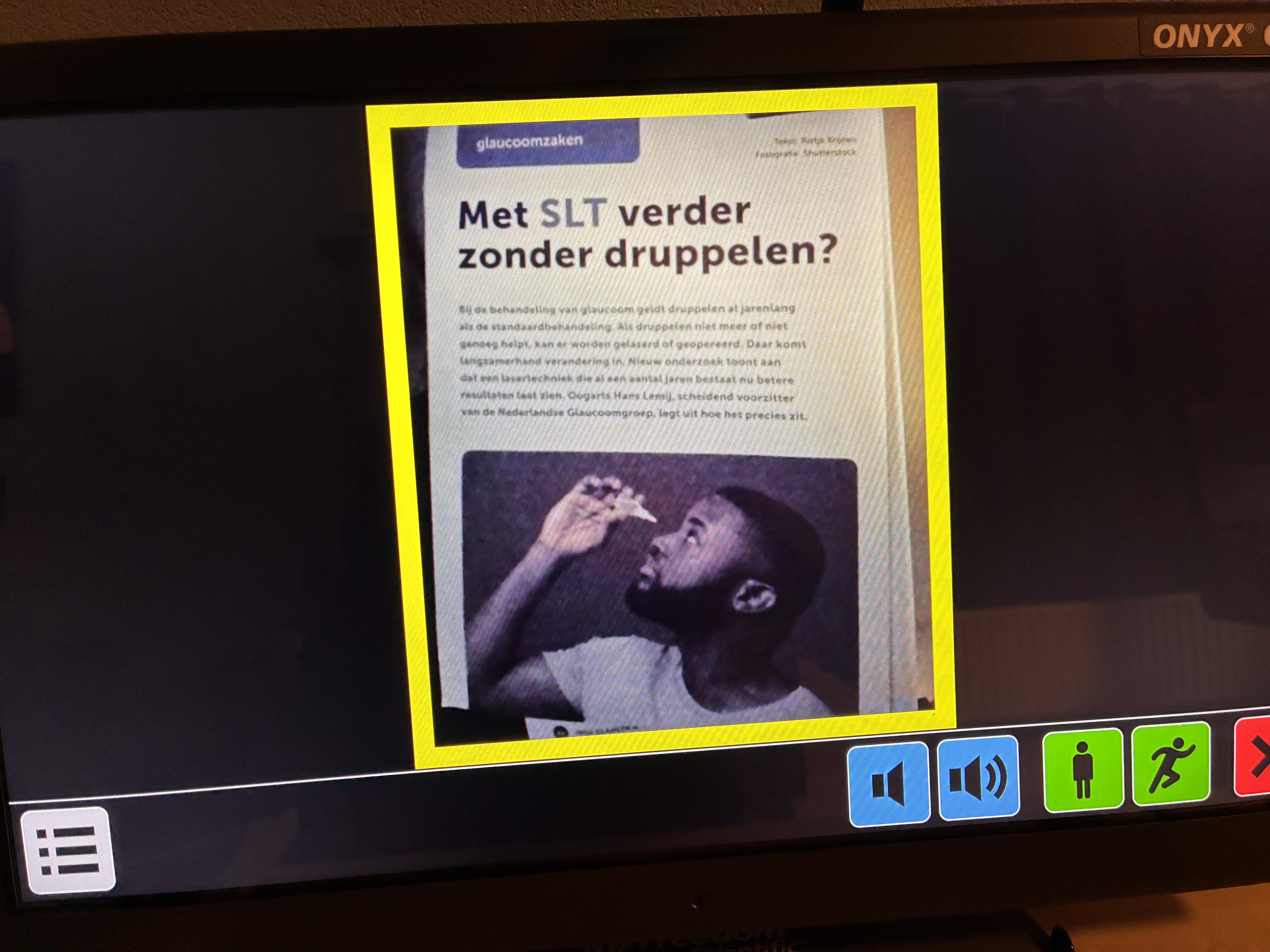 Foto 4 bij Artikel Nieuwe beeldschermloep, er gaat een wereld open!.