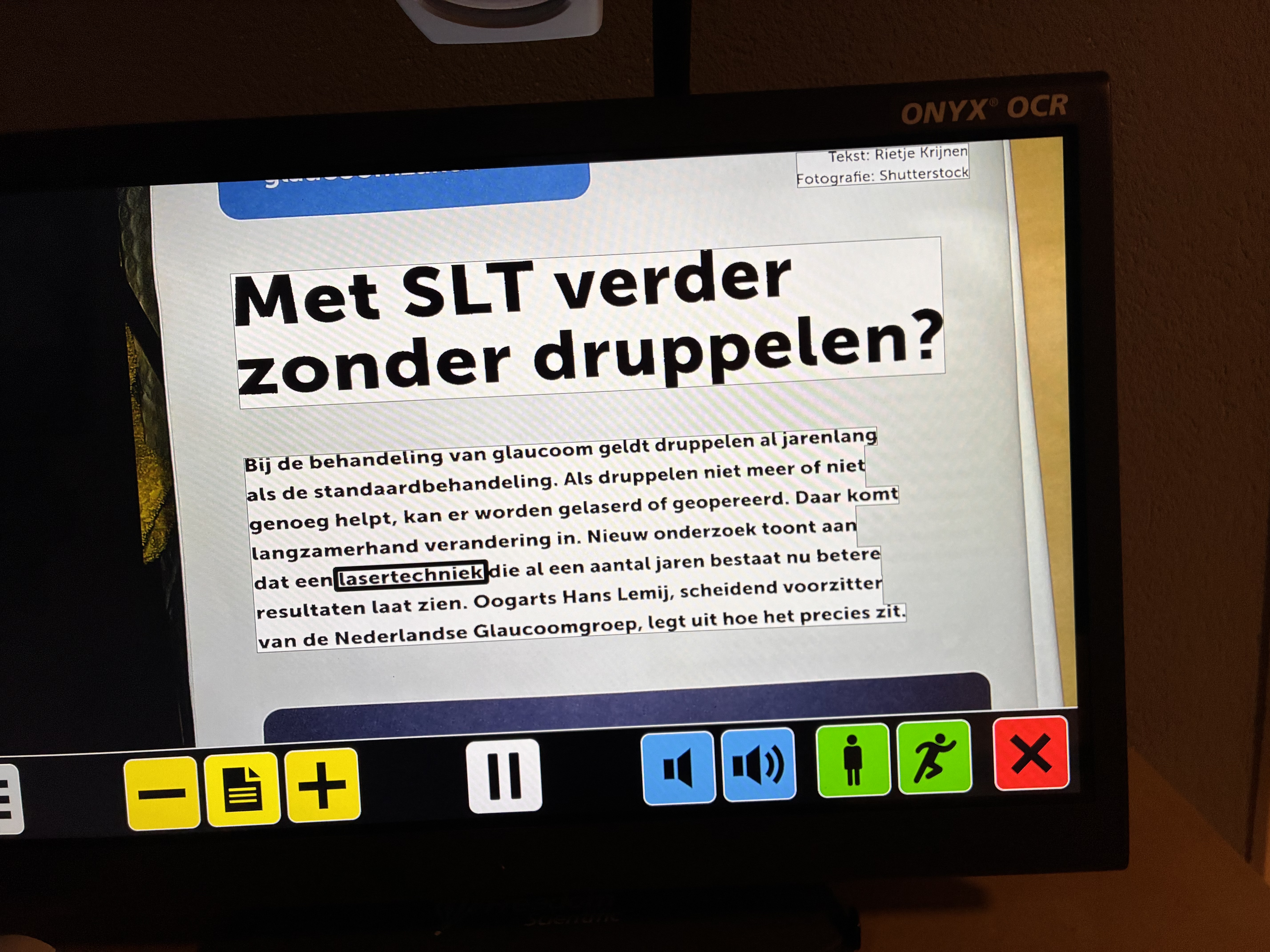 Foto 5 bij Artikel Nieuwe beeldschermloep, er gaat een wereld open!.