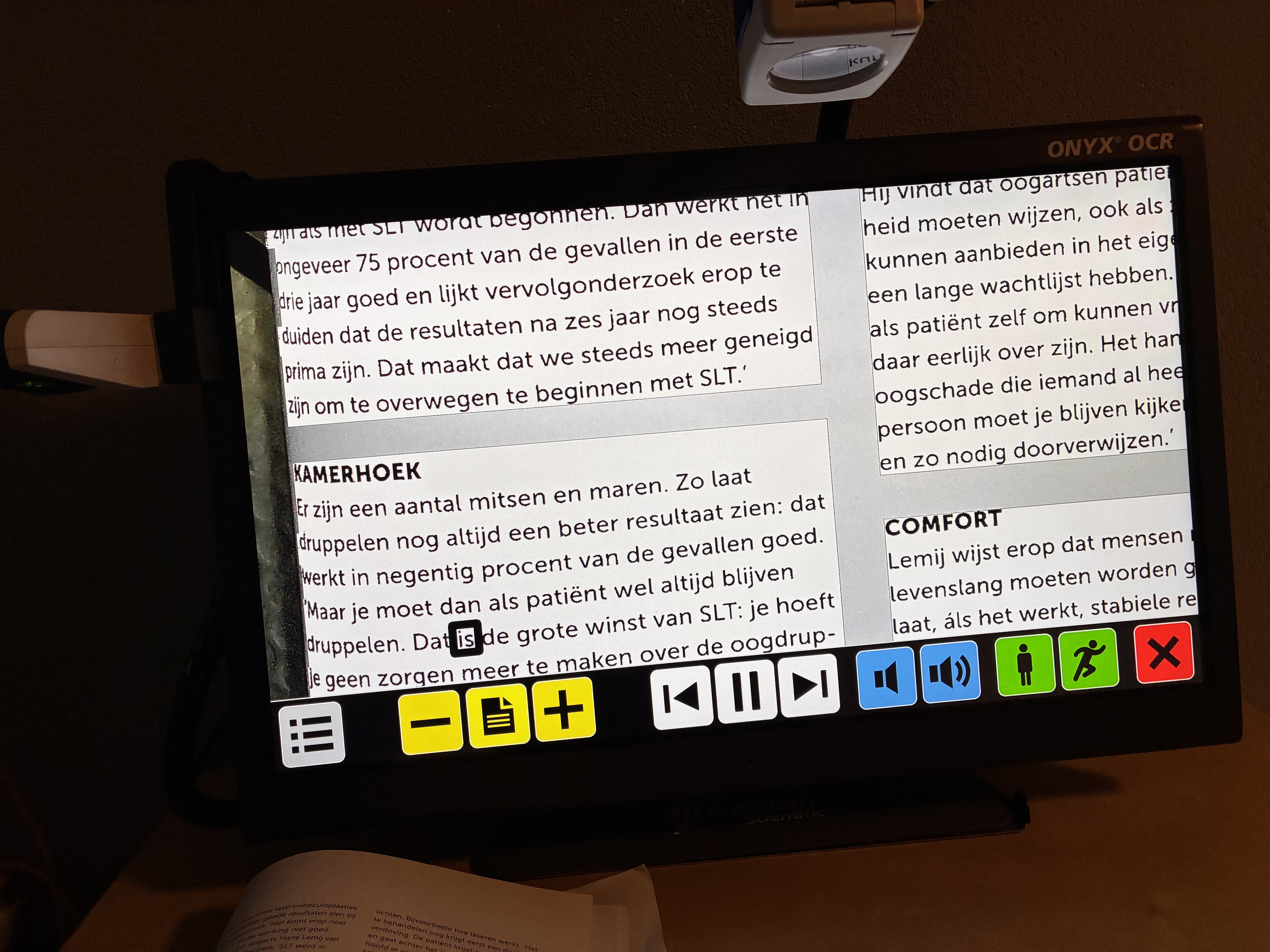 Foto 6 bij Artikel Nieuwe beeldschermloep, er gaat een wereld open!.